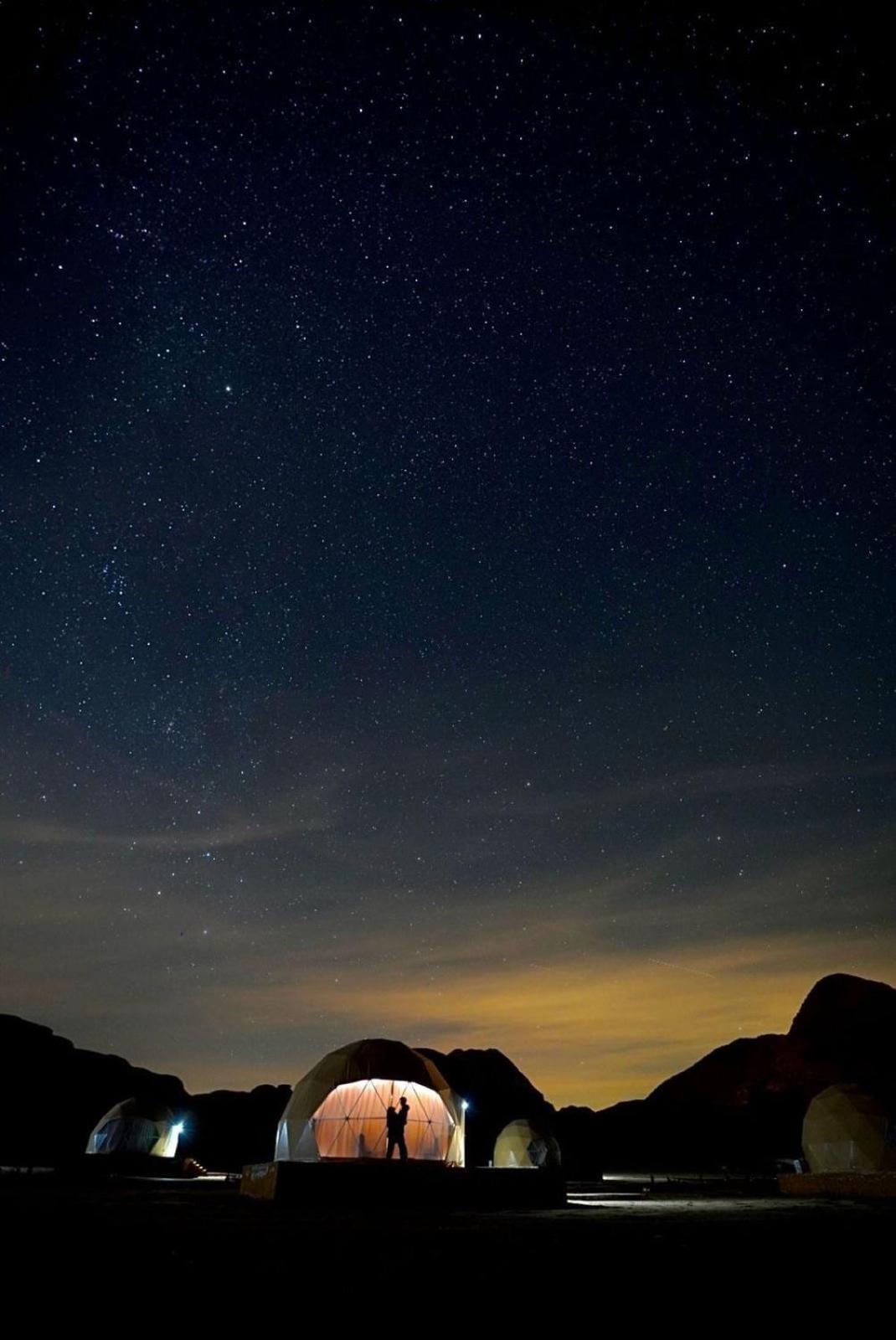 Wadi Rum Anwar Luxury Camp Zewnętrze zdjęcie
