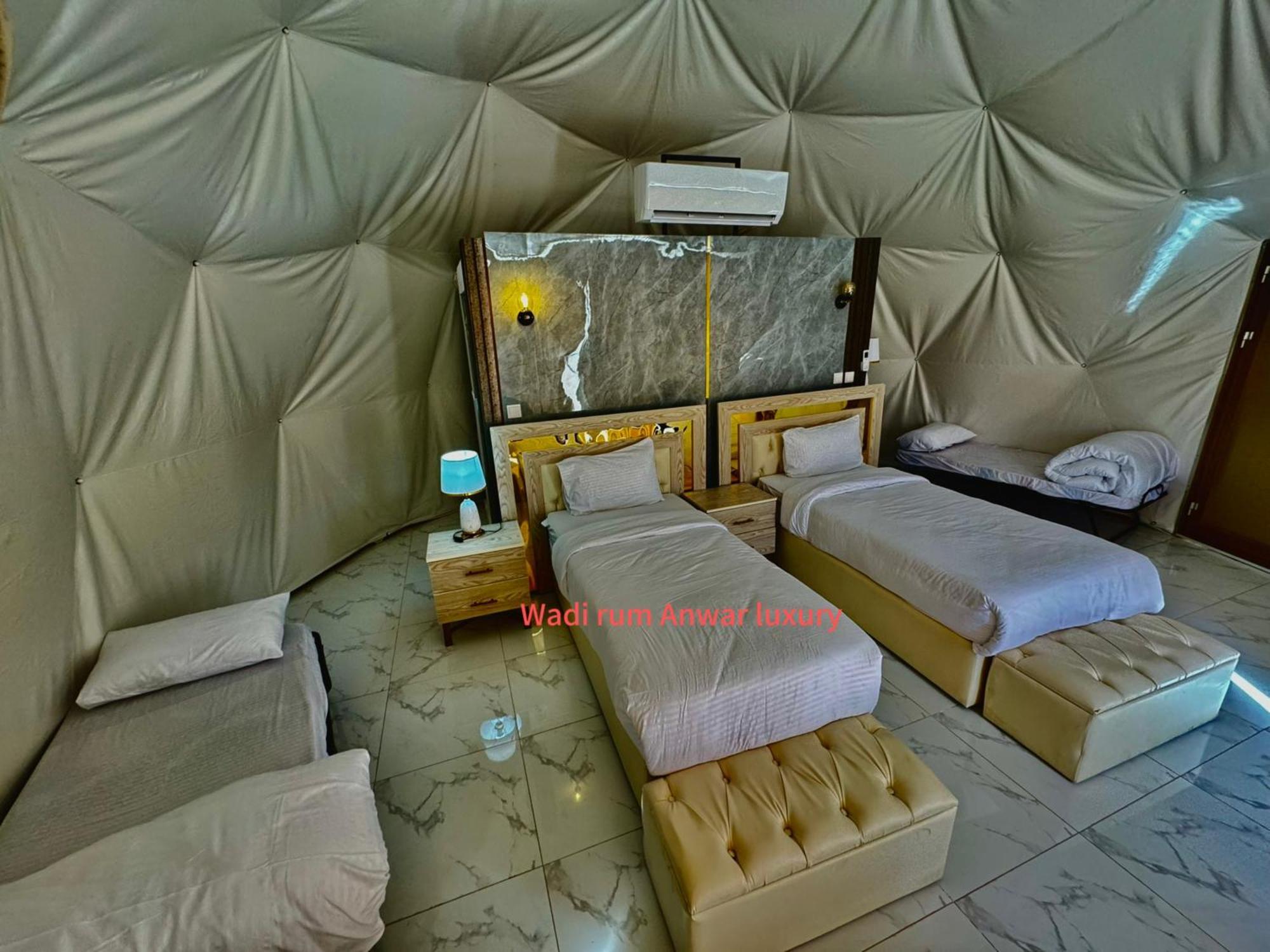 Wadi Rum Anwar Luxury Camp Zewnętrze zdjęcie