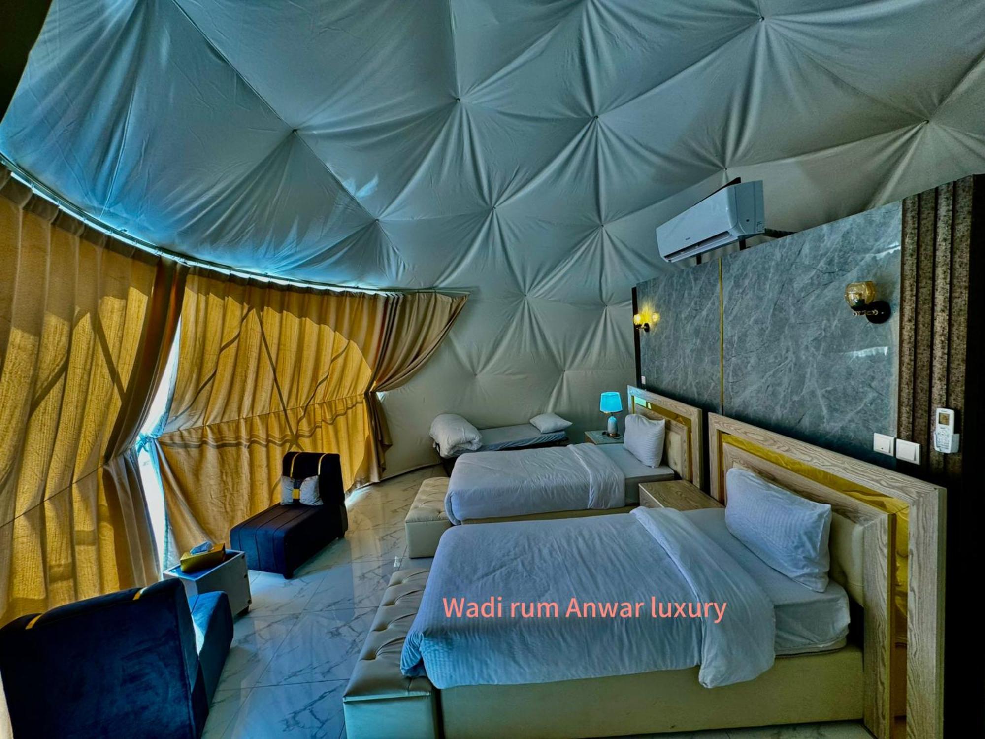 Wadi Rum Anwar Luxury Camp Zewnętrze zdjęcie