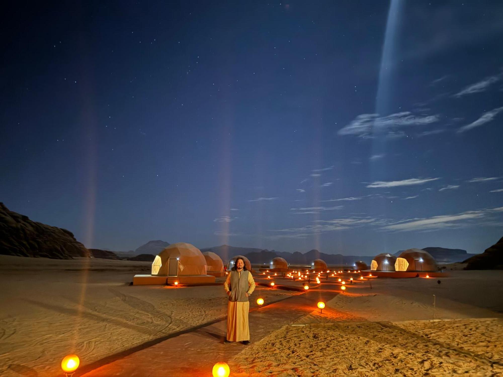 Wadi Rum Anwar Luxury Camp Zewnętrze zdjęcie