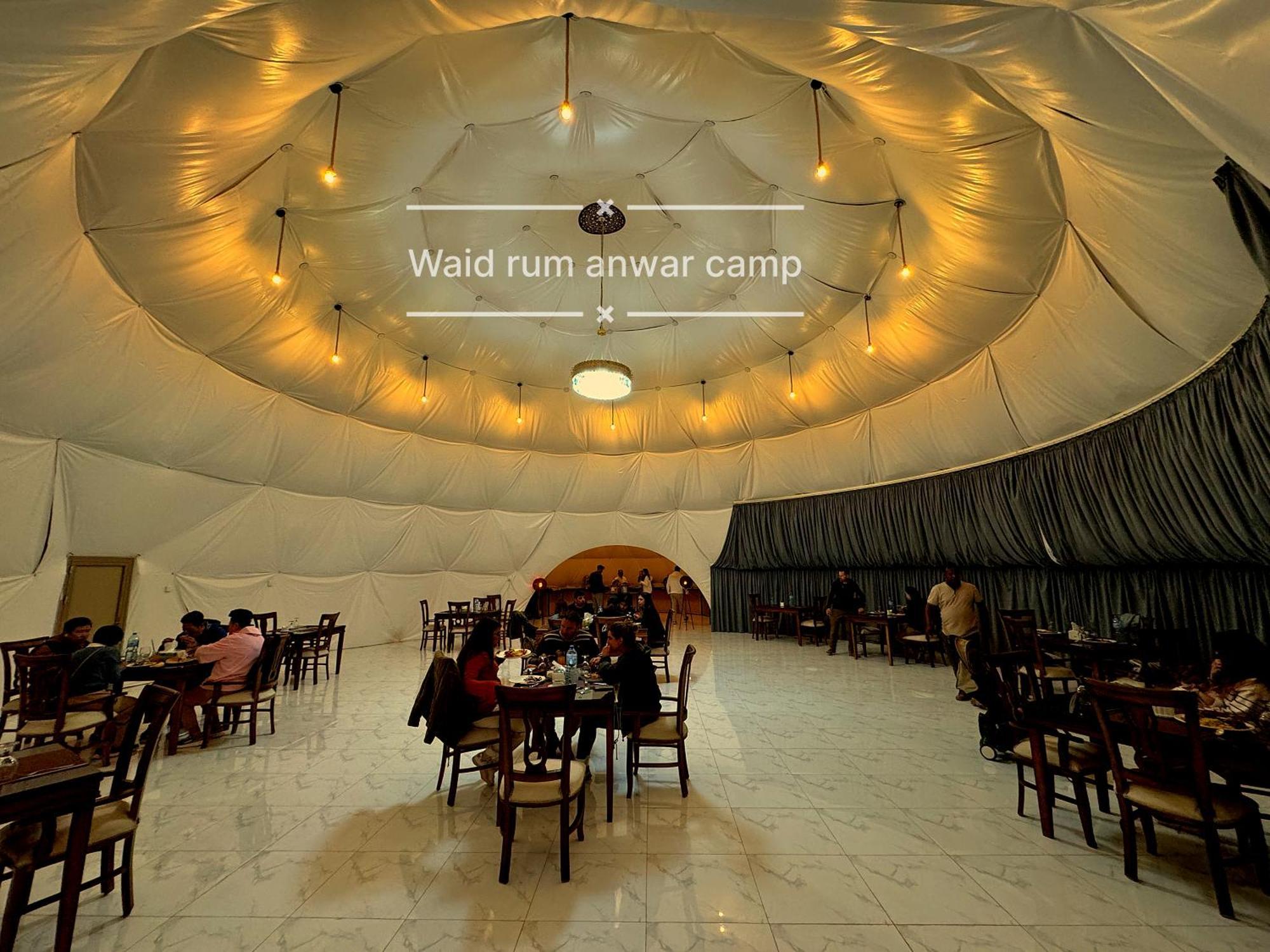 Wadi Rum Anwar Luxury Camp Zewnętrze zdjęcie
